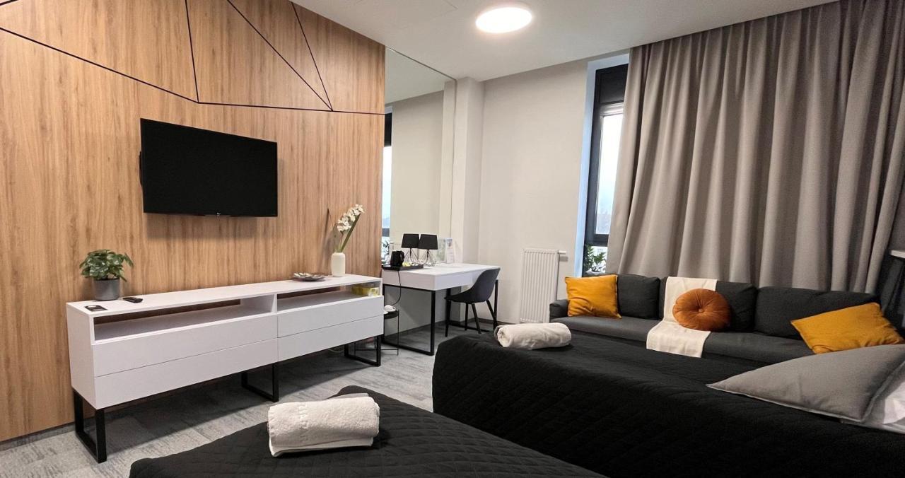 Kampus Vizja Park Apartment วอร์ซอ ภายนอก รูปภาพ