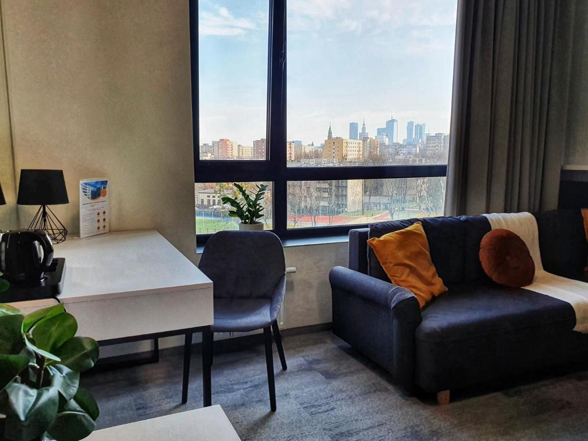 Kampus Vizja Park Apartment วอร์ซอ ภายนอก รูปภาพ
